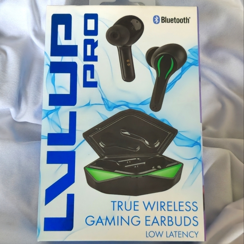 Vivitar LVLUP PRO Wireless Gaming Bluetooth Earbuds NIB